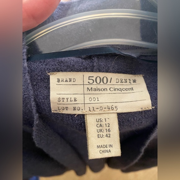 Maison Cinqcent Wool Cardigan Women’s - Picture 8 of 8